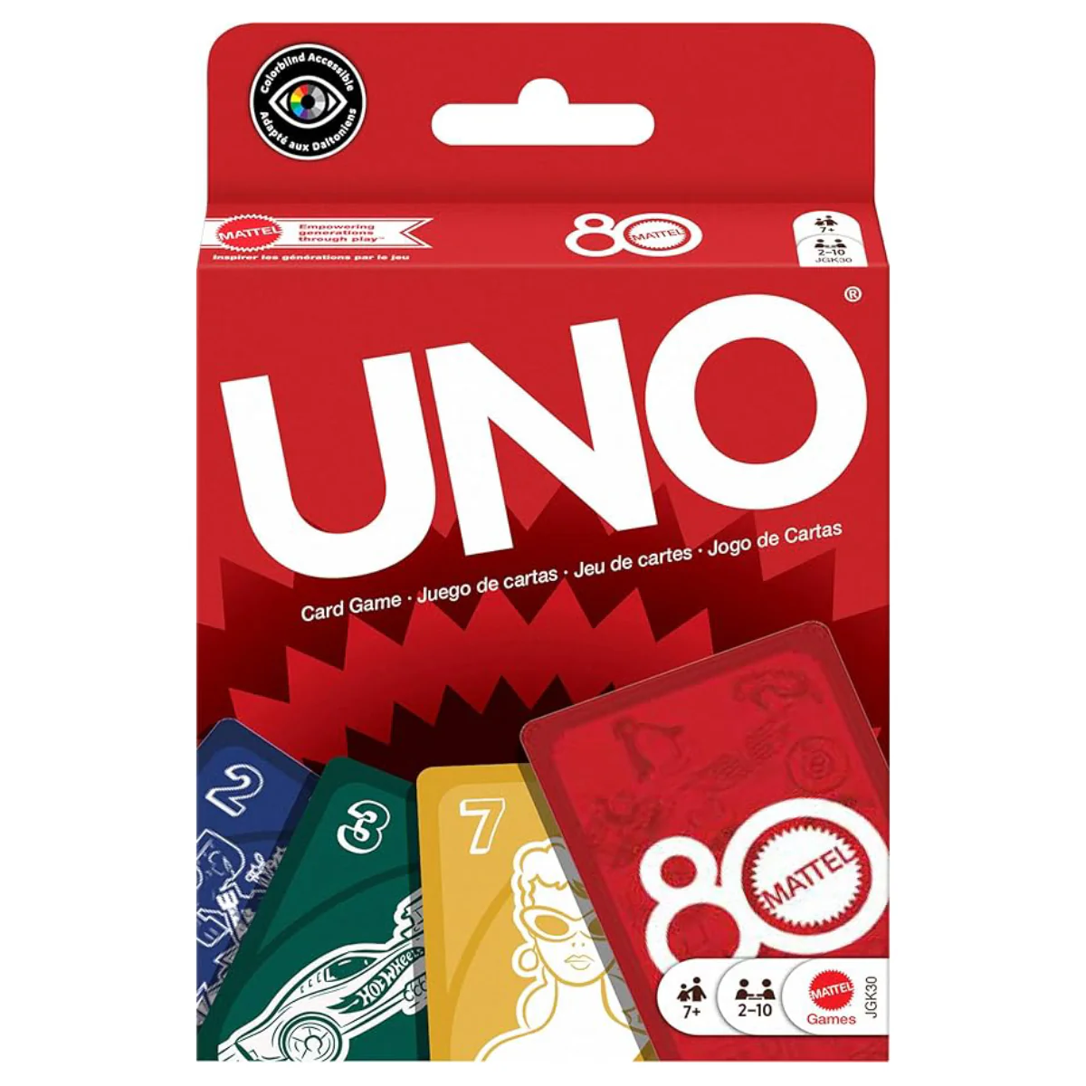 Mattel 80th Anniversary UNO Cards - Image 4