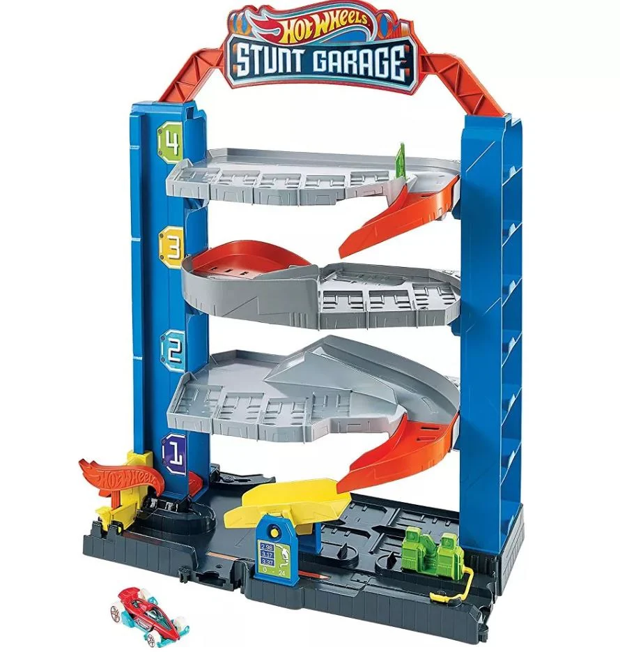 Mattel Hot Wheels City Stunt Garage - Image 4