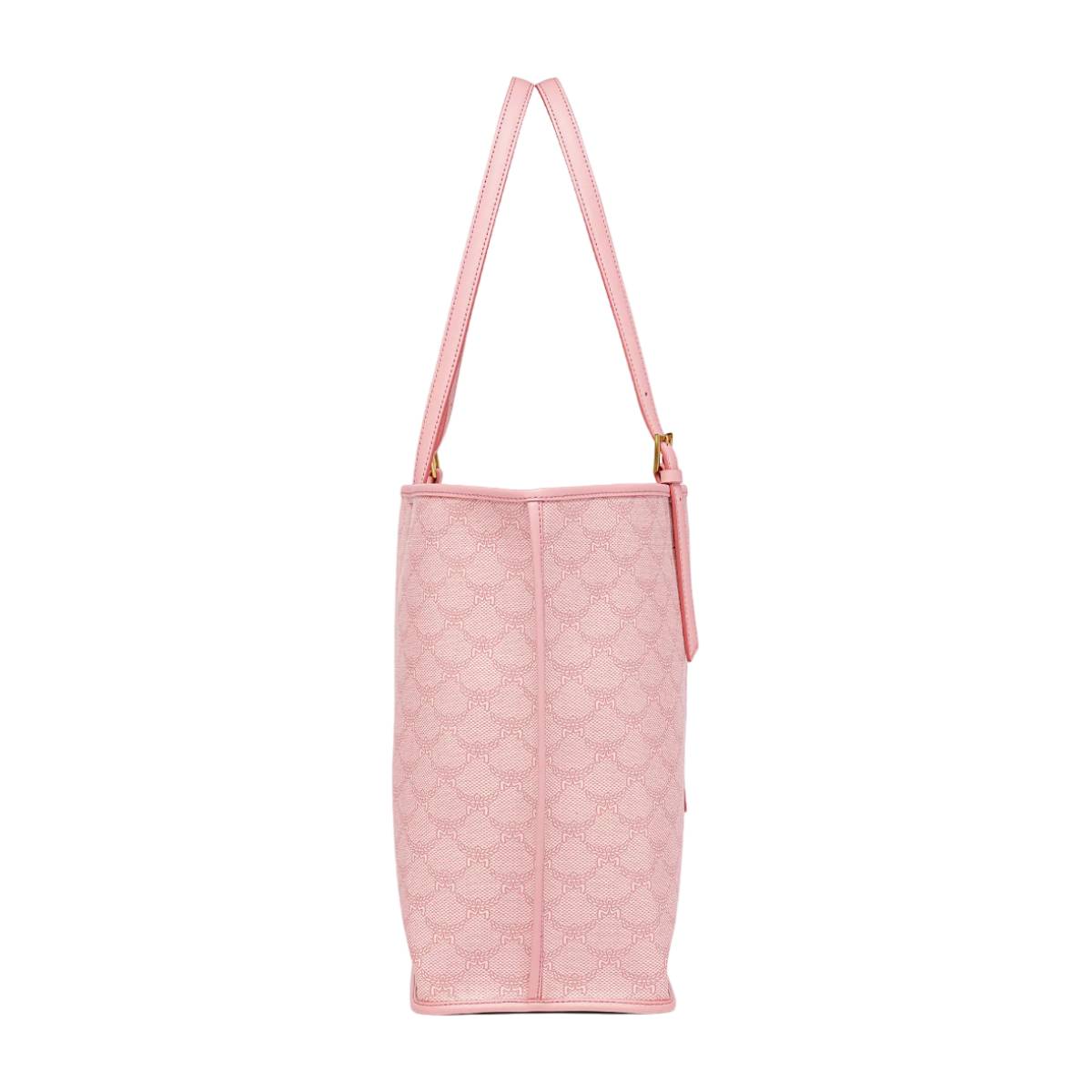 MCM Lauretos Medium Himmel Shopper - Silver Pink - Image 2