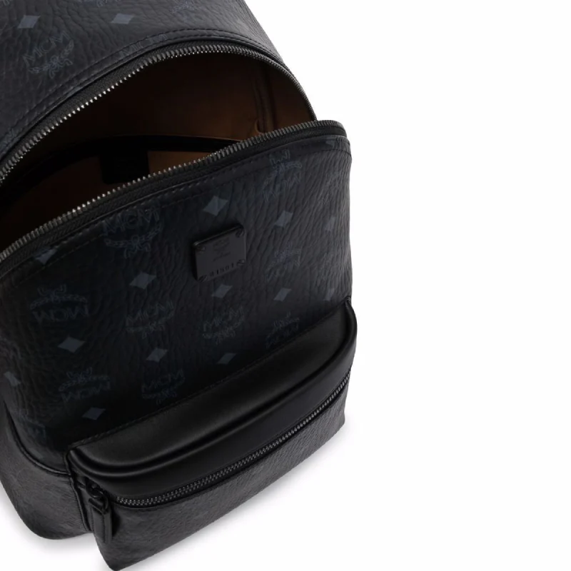 MCM Small Stark Backpack - Black - Image 3