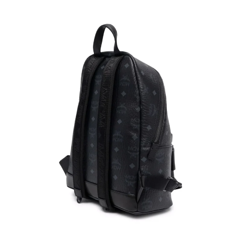 MCM Small Stark Backpack - Black - Image 4