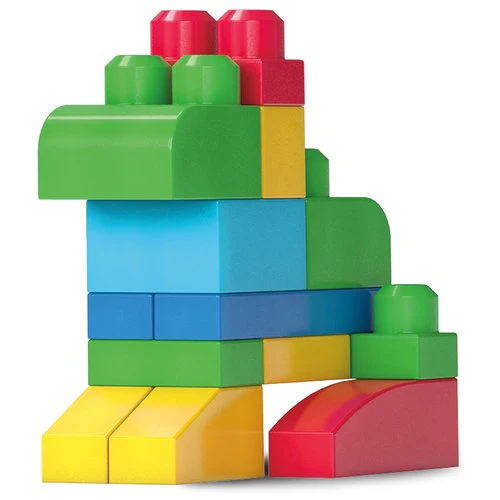 Mega Bloks First Builders Big Building Bag 80-Piece Classic Building Set - Blue - Image 5