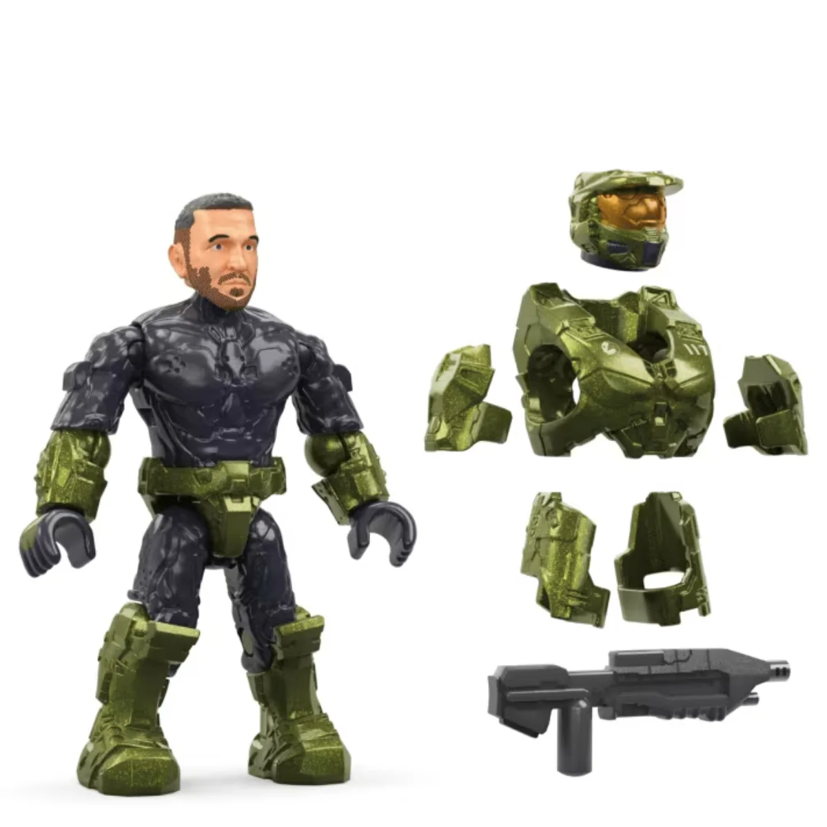 Mega Halo Fleetcom Warthog Vehicle Building Toy Set With 5 Micro Action Figures (469-Pieces) - Image 2