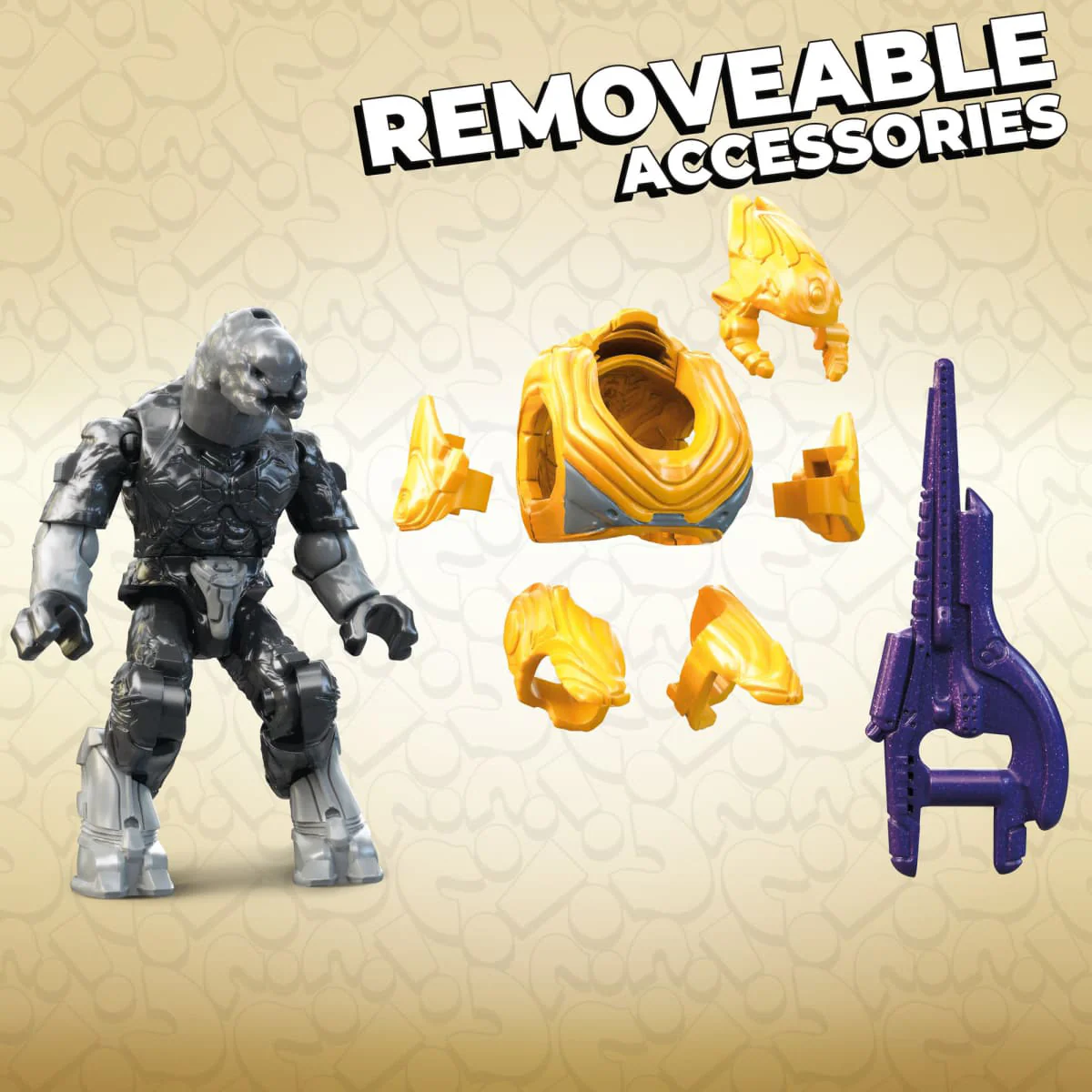 Mega Halo Universe Collection Series Micro Action Figure Building Toy - Assortment - Image 3