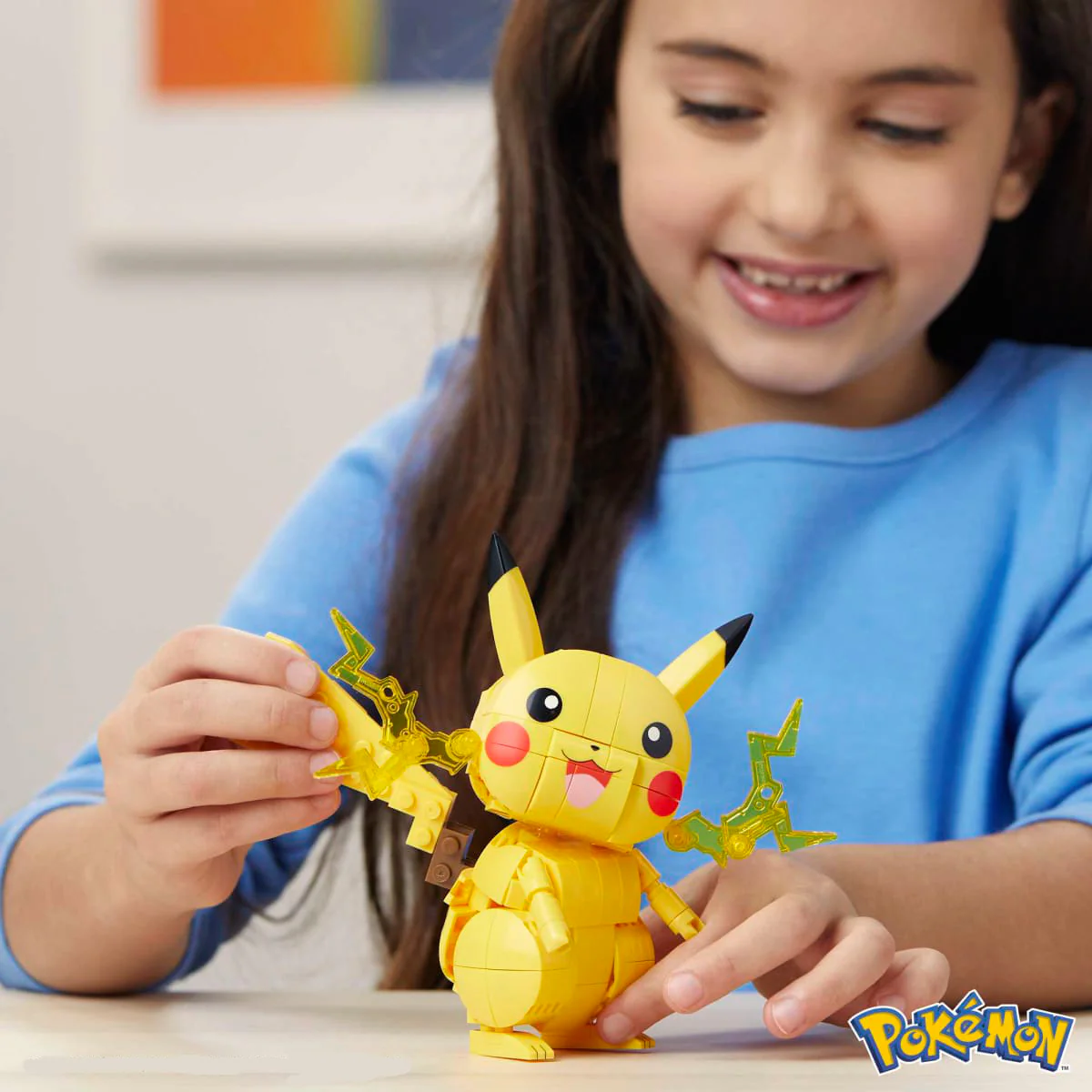 Mega PokÃƒÂ©mon Pikachu Building Toy Kit (211-Pieces) - Yellow - Image 5
