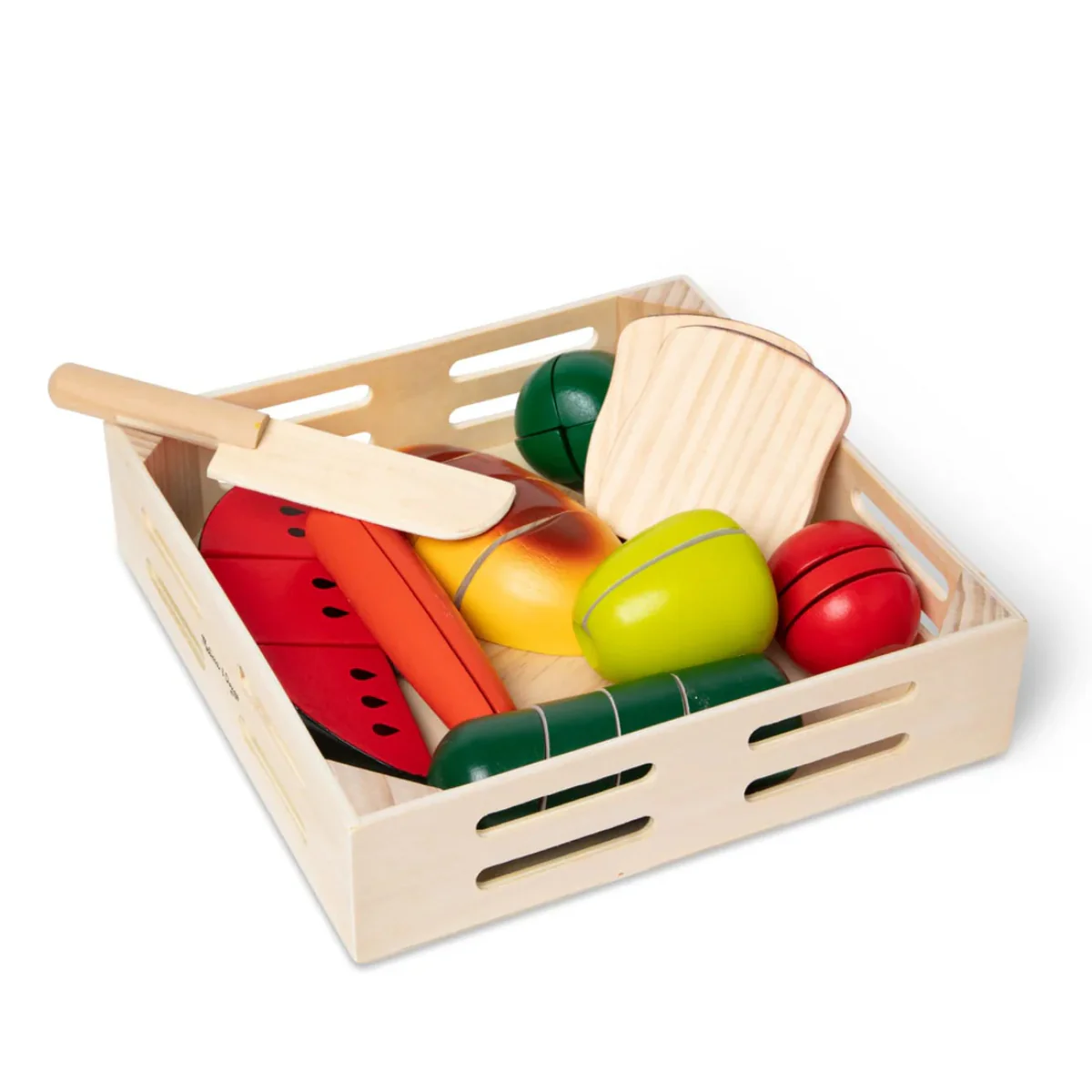 Melissa and Doug Cutting Food - Wooden Play Food