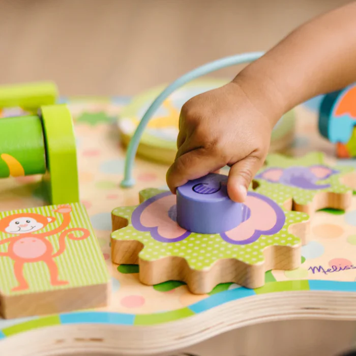 Melissa and Doug First Play Jungle Activity Table Set - Image 6