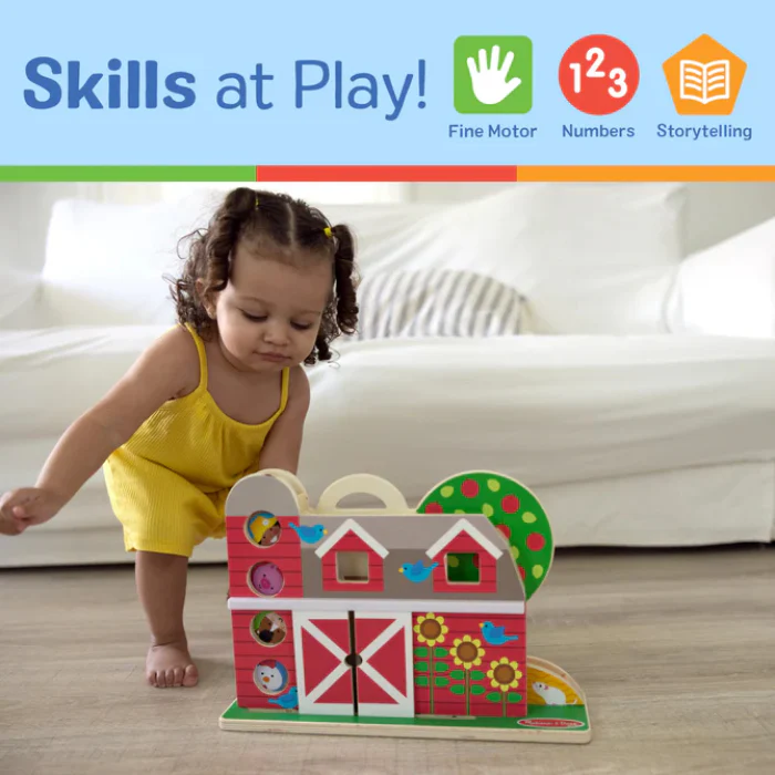 Melissa and Doug GO Tots Barnyard Tumble Set - Image 4