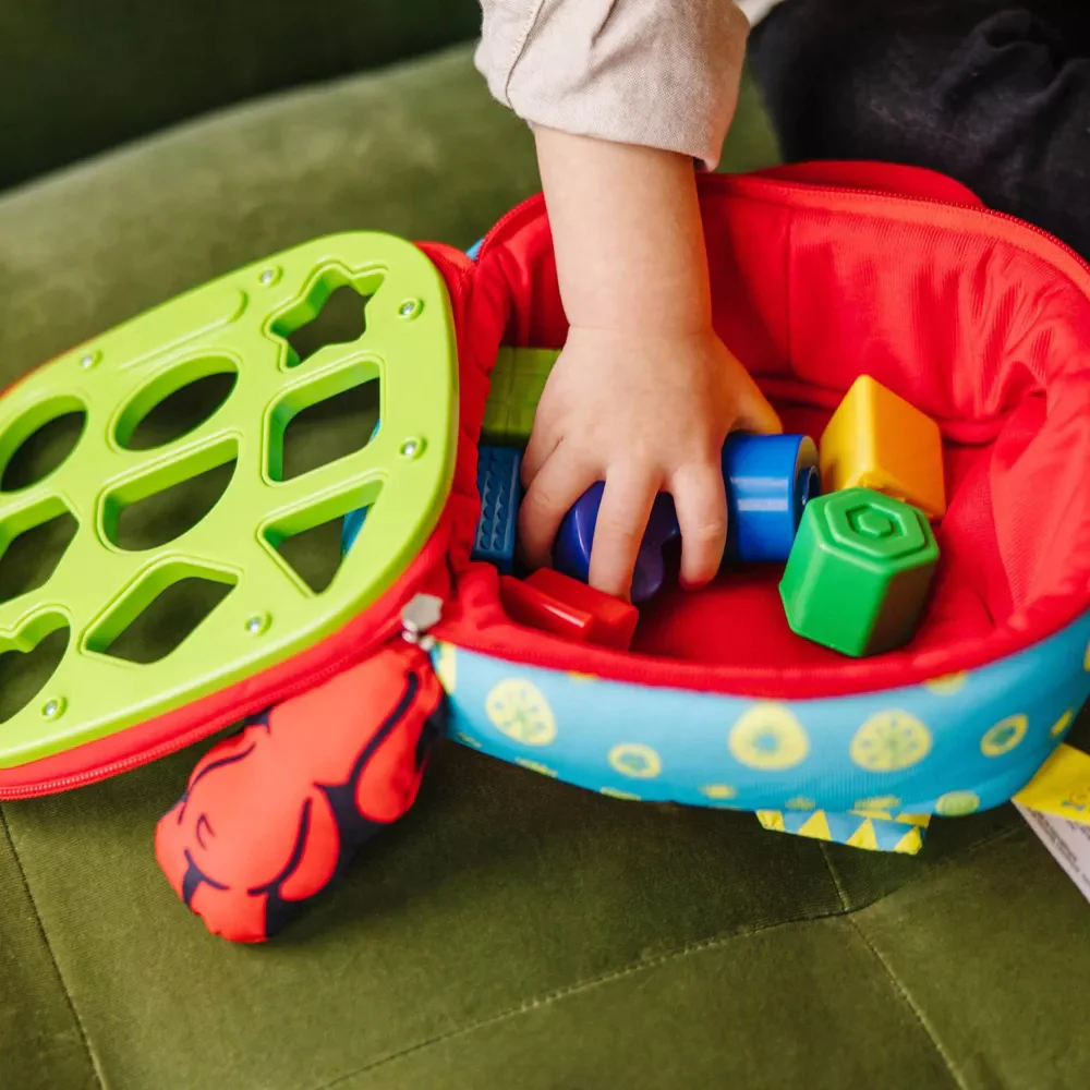 Melissa and Doug Take-Along Shape Sorter (10-Piece) - Image 6