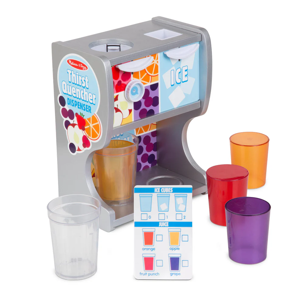 Melissa and Doug Thirst Quencher Dispenser (12-Piece) - Image 2