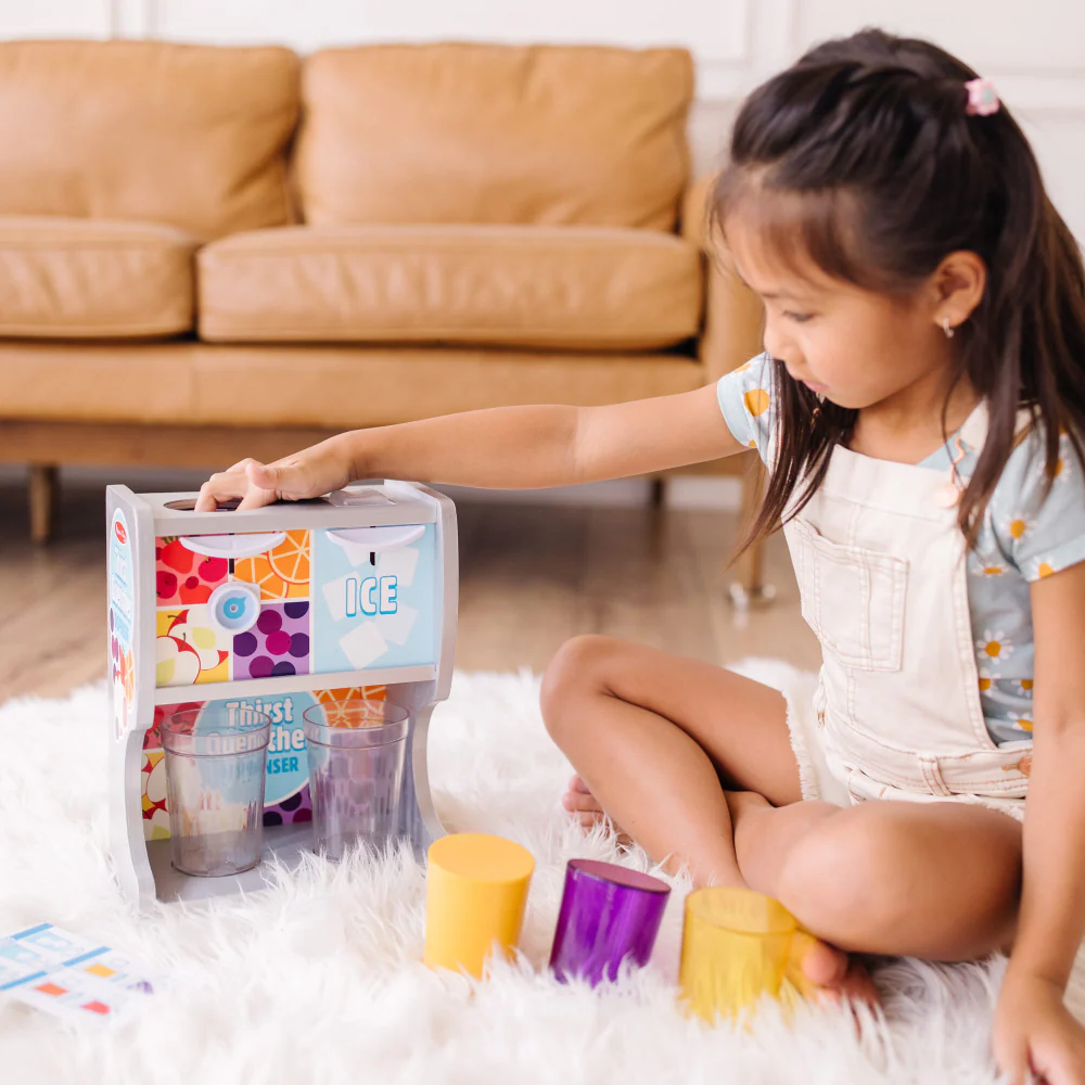 Melissa and Doug Thirst Quencher Dispenser (12-Piece) - Image 4