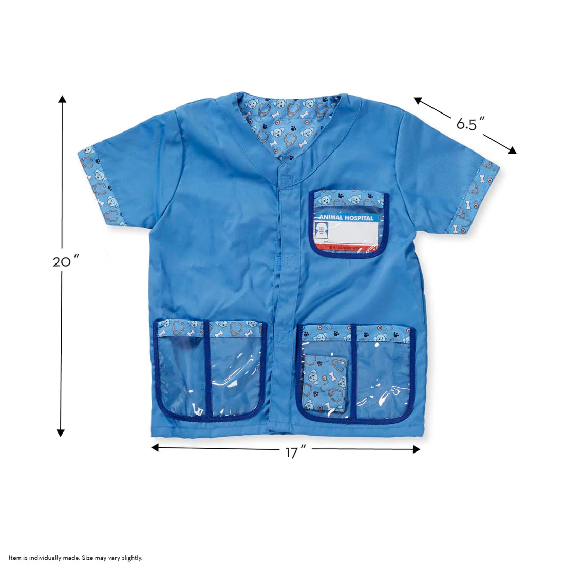 Melissa & Doug Kids Veterinarian Role Play Costume Set - Image 3