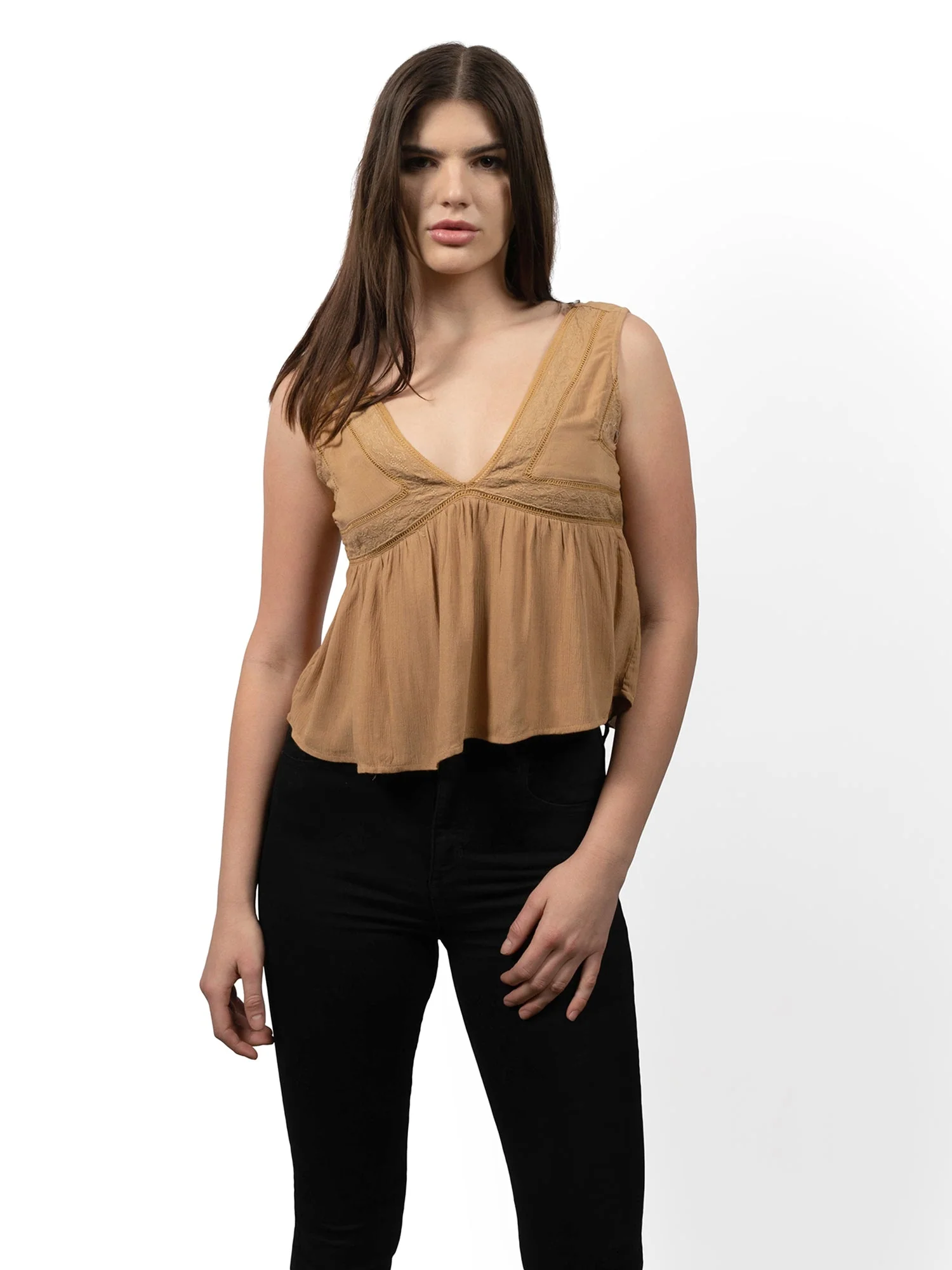 Melrose Place Tops Tan – Stylish and Versatile Design - Image 2