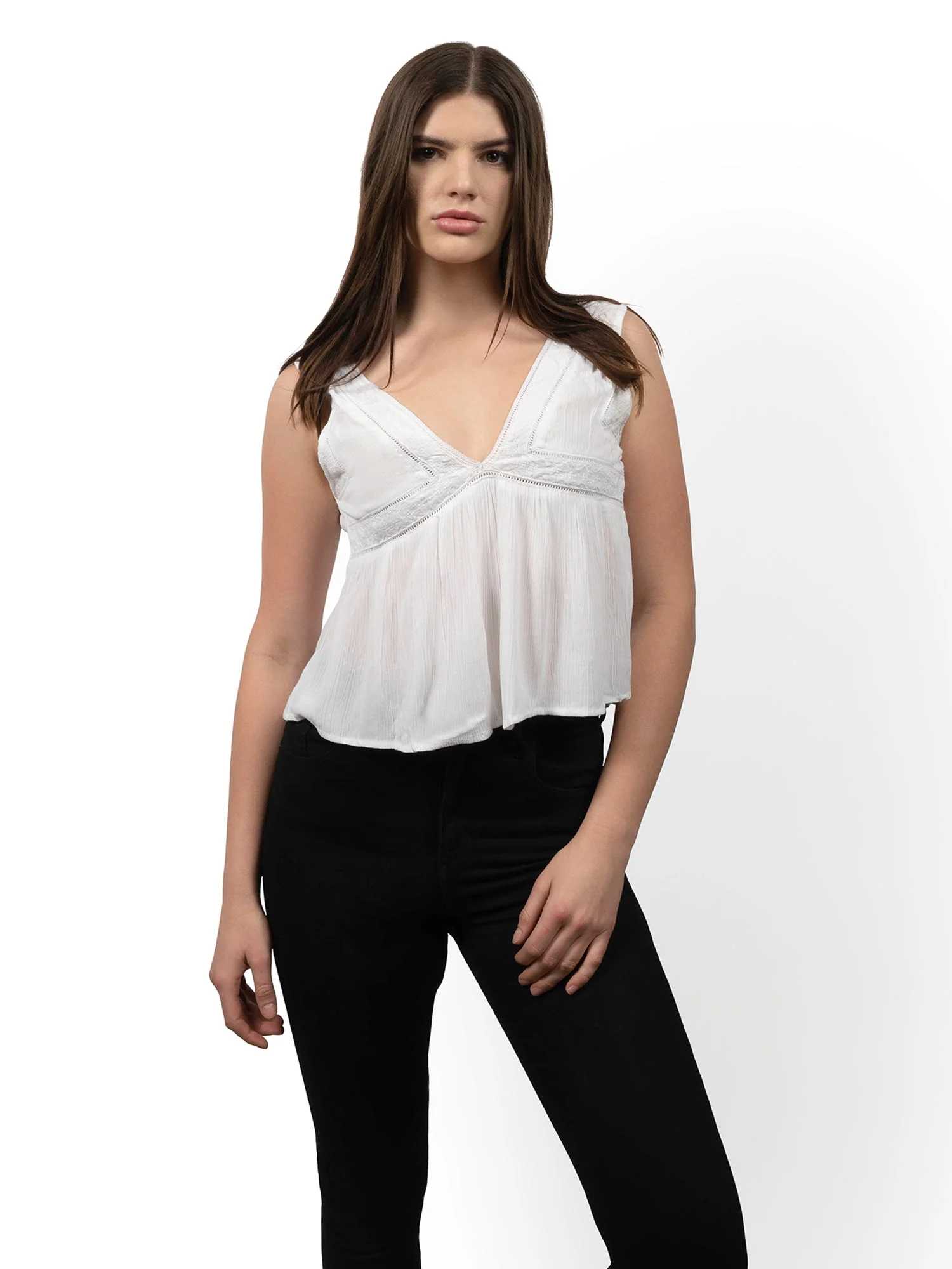 Melrose Place White Tops – Stylish and Versatile Fashion Essential - Image 2