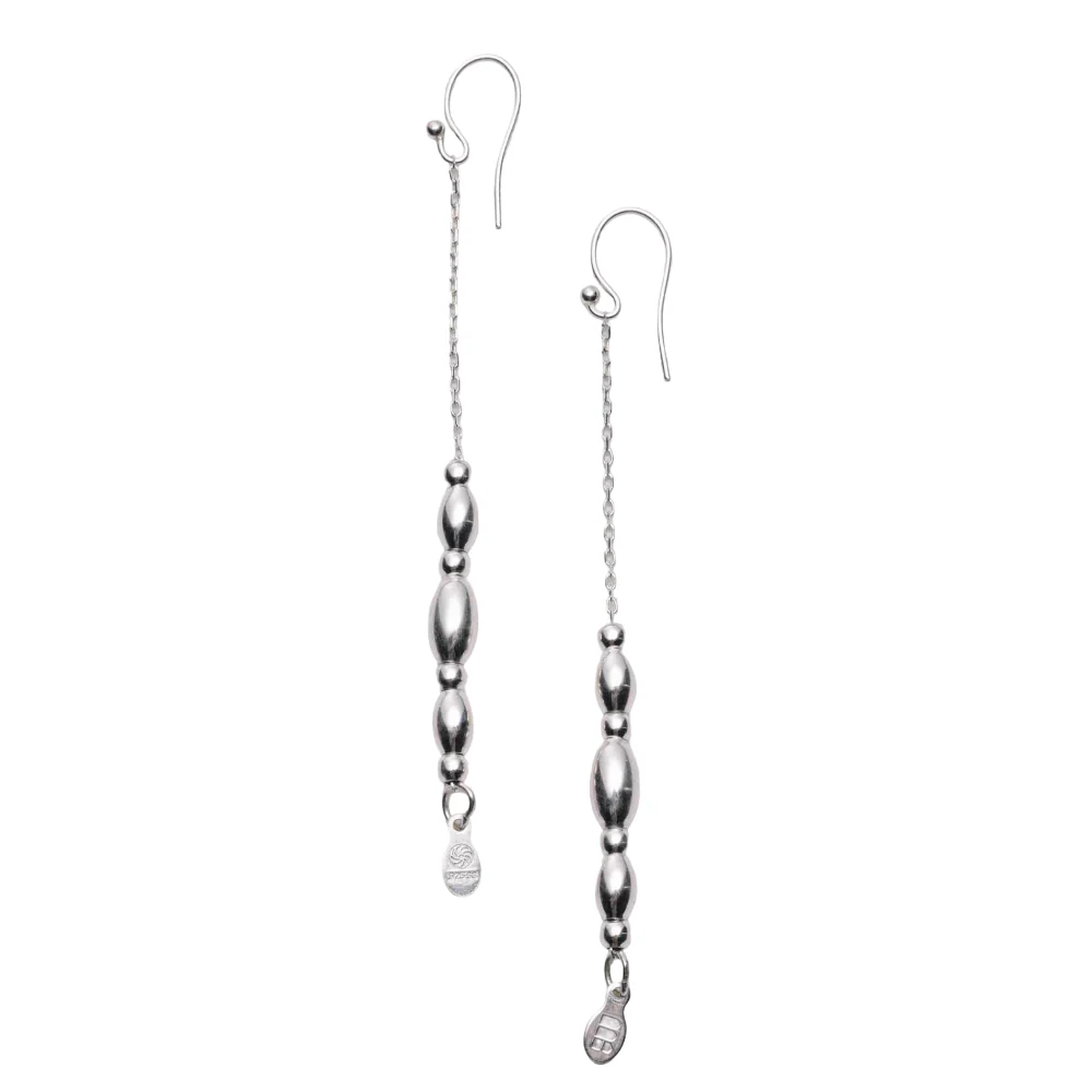 Metal Alchemist Alchemy Beaded Drops Earrings - Image 4
