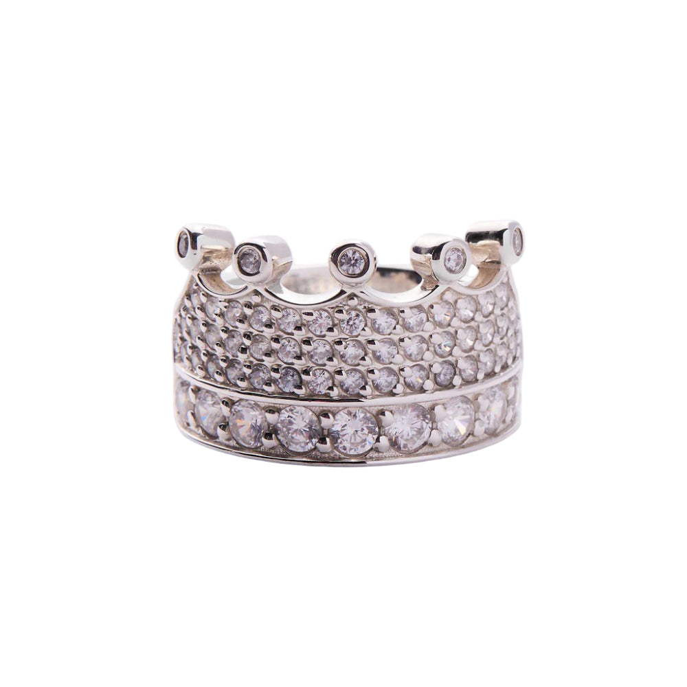 Metal Alchemist Broadus Ring with Prong Set Stones