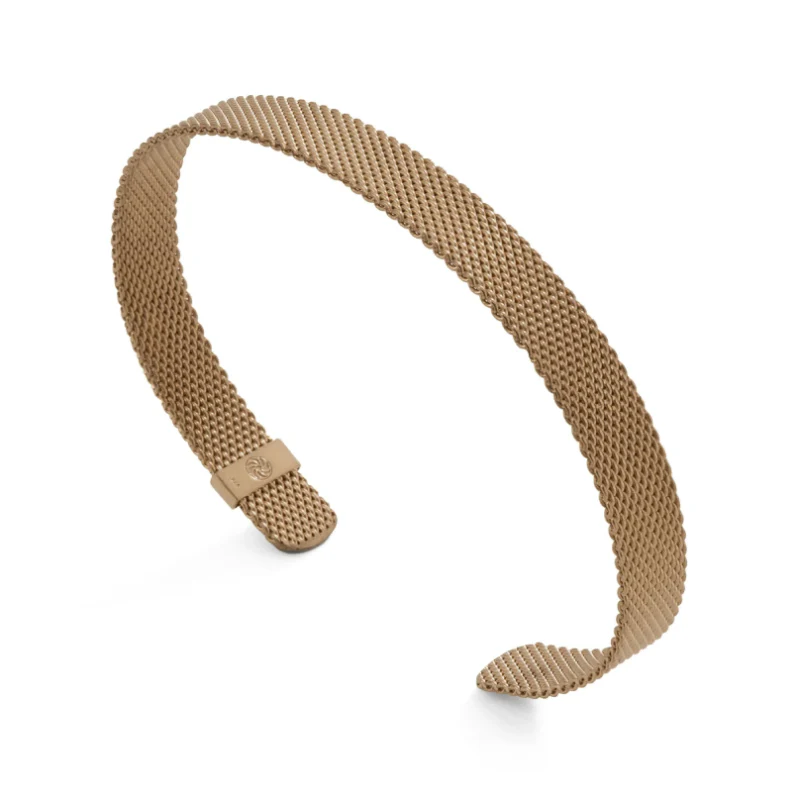 Metal Alchemist Woven Armor Cuff Bracelet - Image 2
