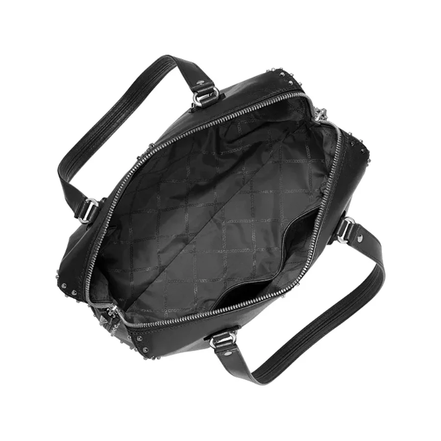 Michael Kors Astor Large Shoulder Tote Bag - Black - Image 2