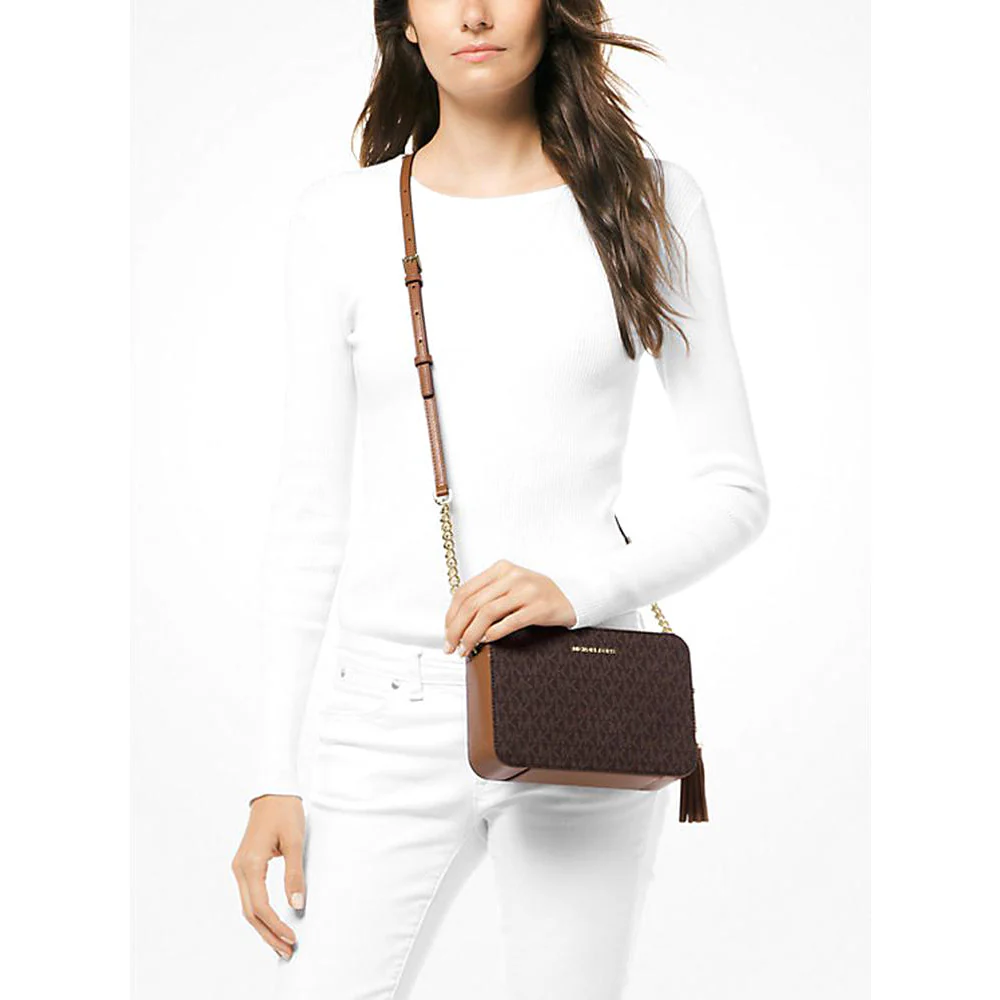 Michael Kors Ginny Medium Crossbody Bag with Adjustable Strap - Image 6