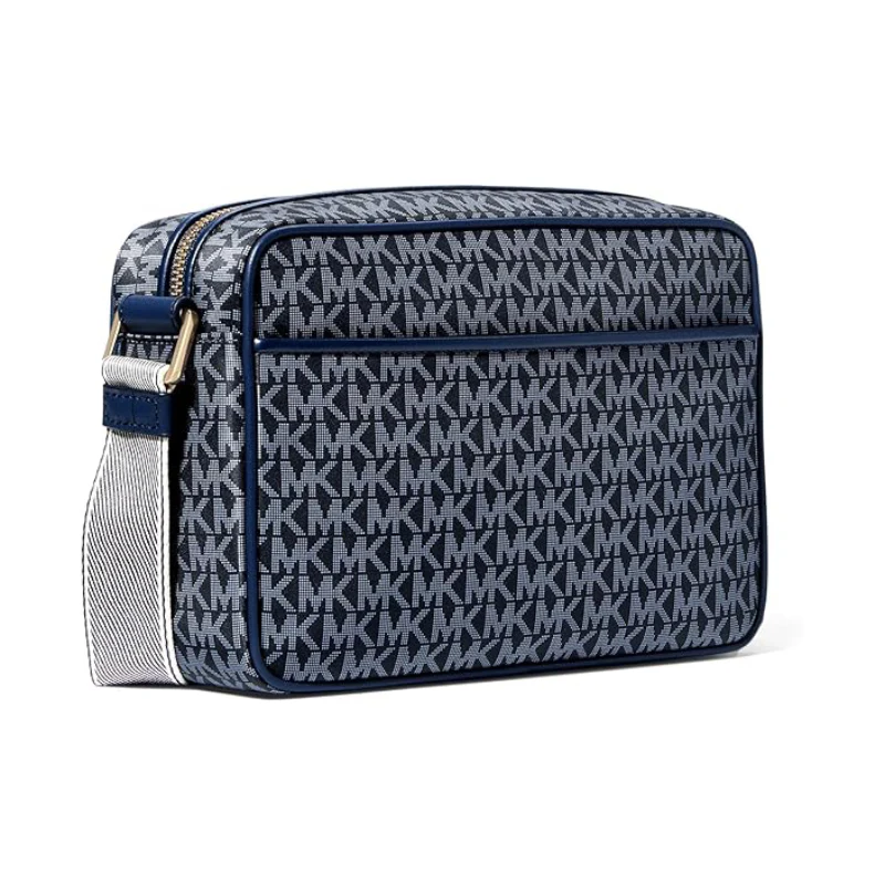 Michael Kors Jet Set Large Crossbody Bag - Admiral/Pale Blue - Image 3