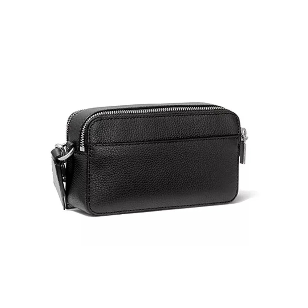 Michael Kors Jet Set Small Double-Zip Camera Bag - Black - Image 4