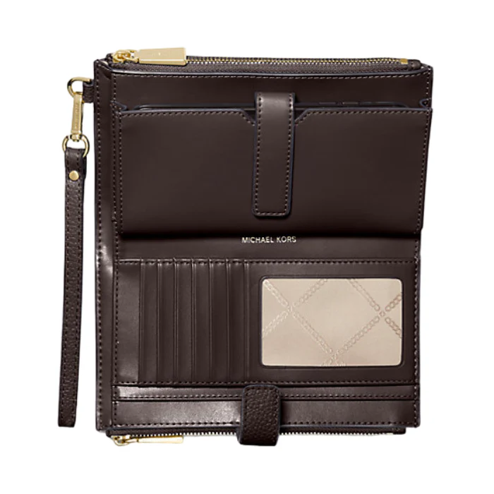 Michael Kors Jet Set Smartphone Wallet - Chocolate - Image 2