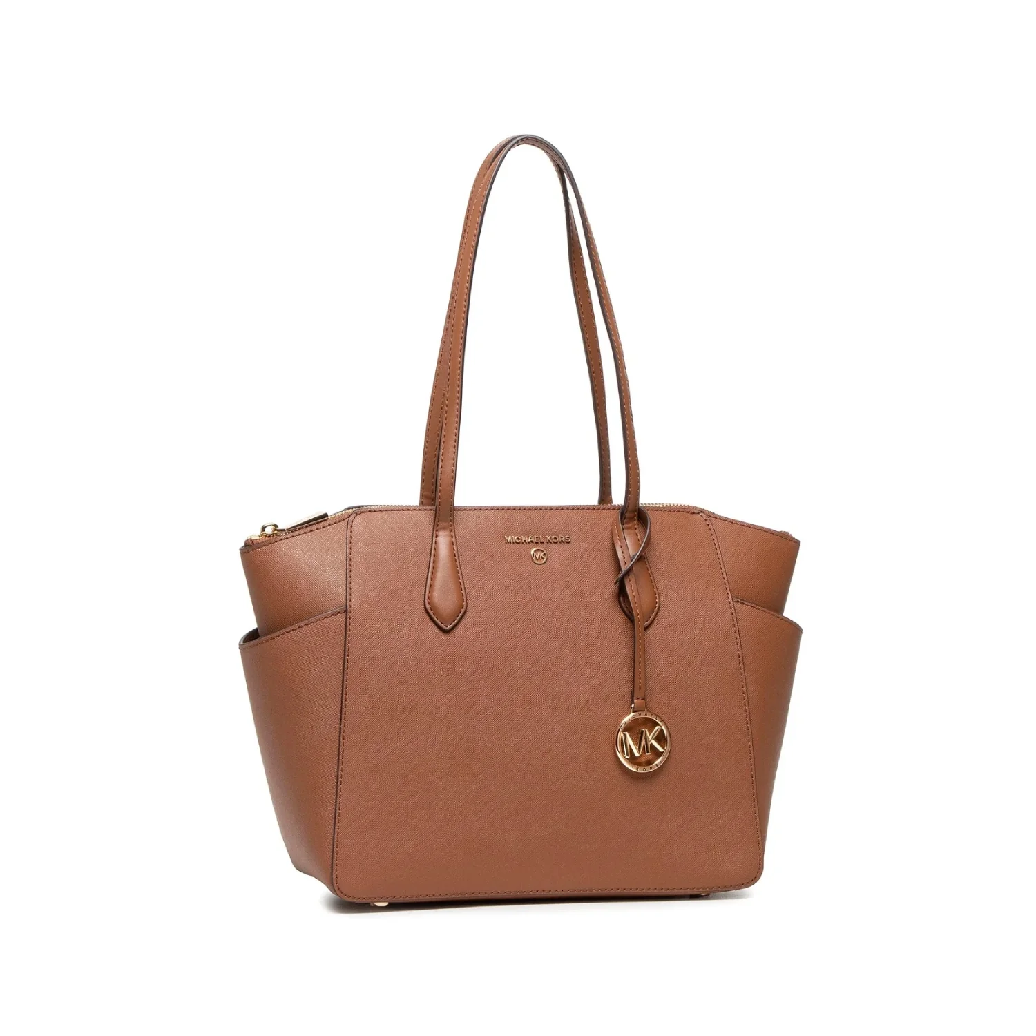 Michael Kors Marilyn Medium Top Zip Tote Bag - Brown - Image 3