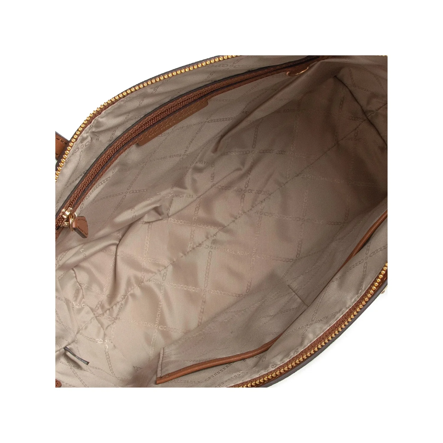Michael Kors Marilyn Medium Top Zip Tote Bag - Brown - Image 5