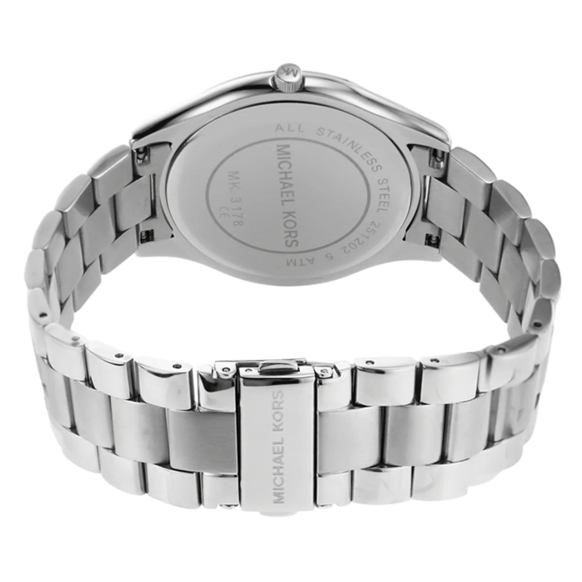 Michael Kors Slim Runway Women's 42mm Bracelet Watch - Silver-Tone - Image 3