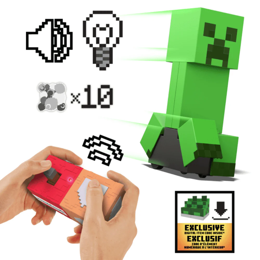 Minecraft Exploding RC Creeper with Lights and Sounds - Image 7