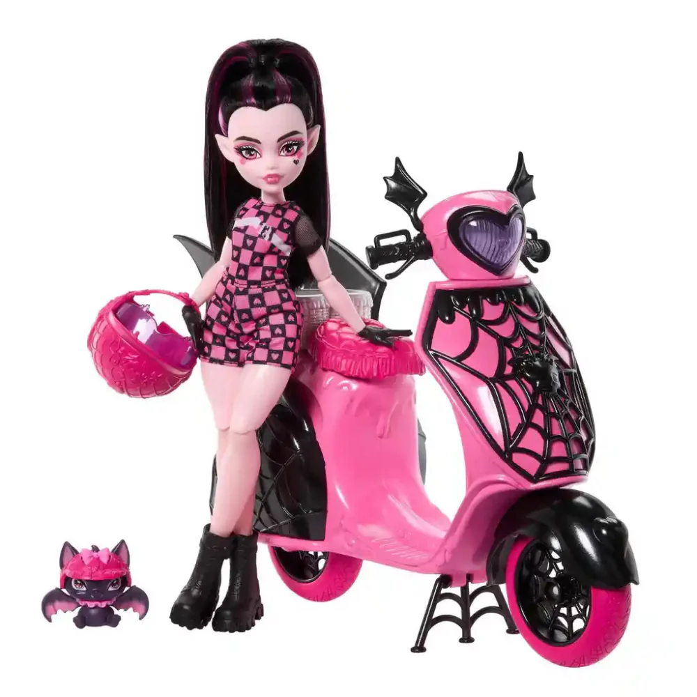 Monster High Draculaura Vamptastic Doll - Pink - Image 2