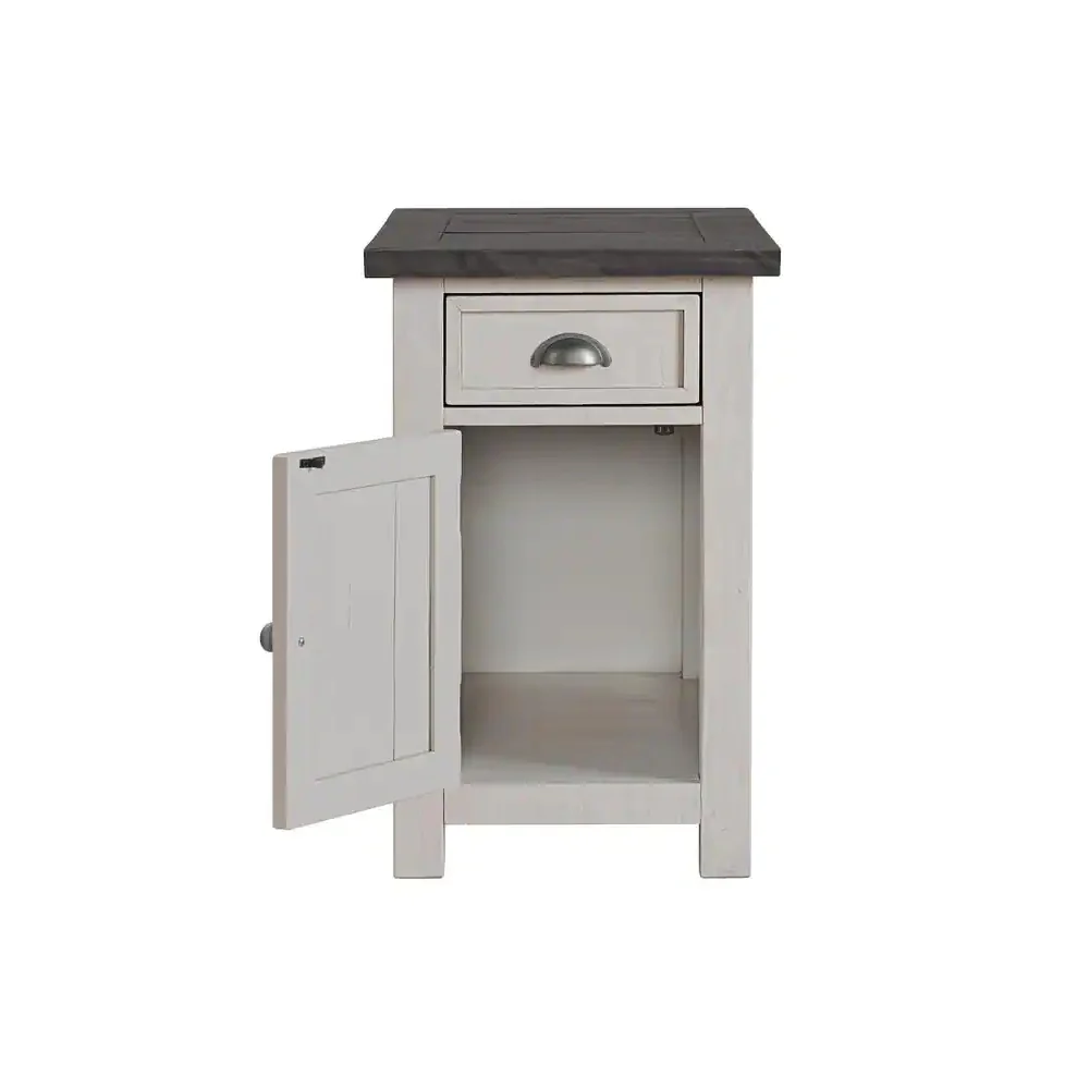 Monterey Chairside End Table with Power by Martin Svensson Home - Image 2