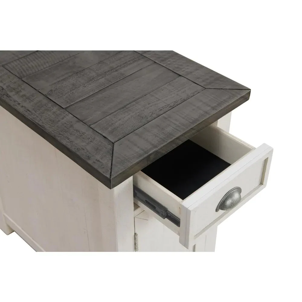 Monterey Chairside End Table with Power by Martin Svensson Home - Image 3