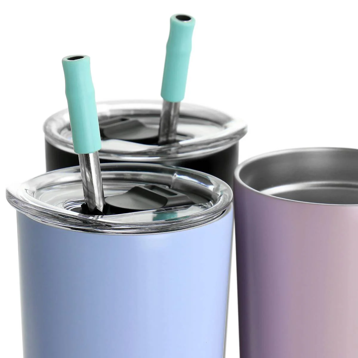 Mr. Coffee 134034.01 23oz. Java Quest Tumbler Set with Lids (4-Pieces) - Multicolor - Image 6