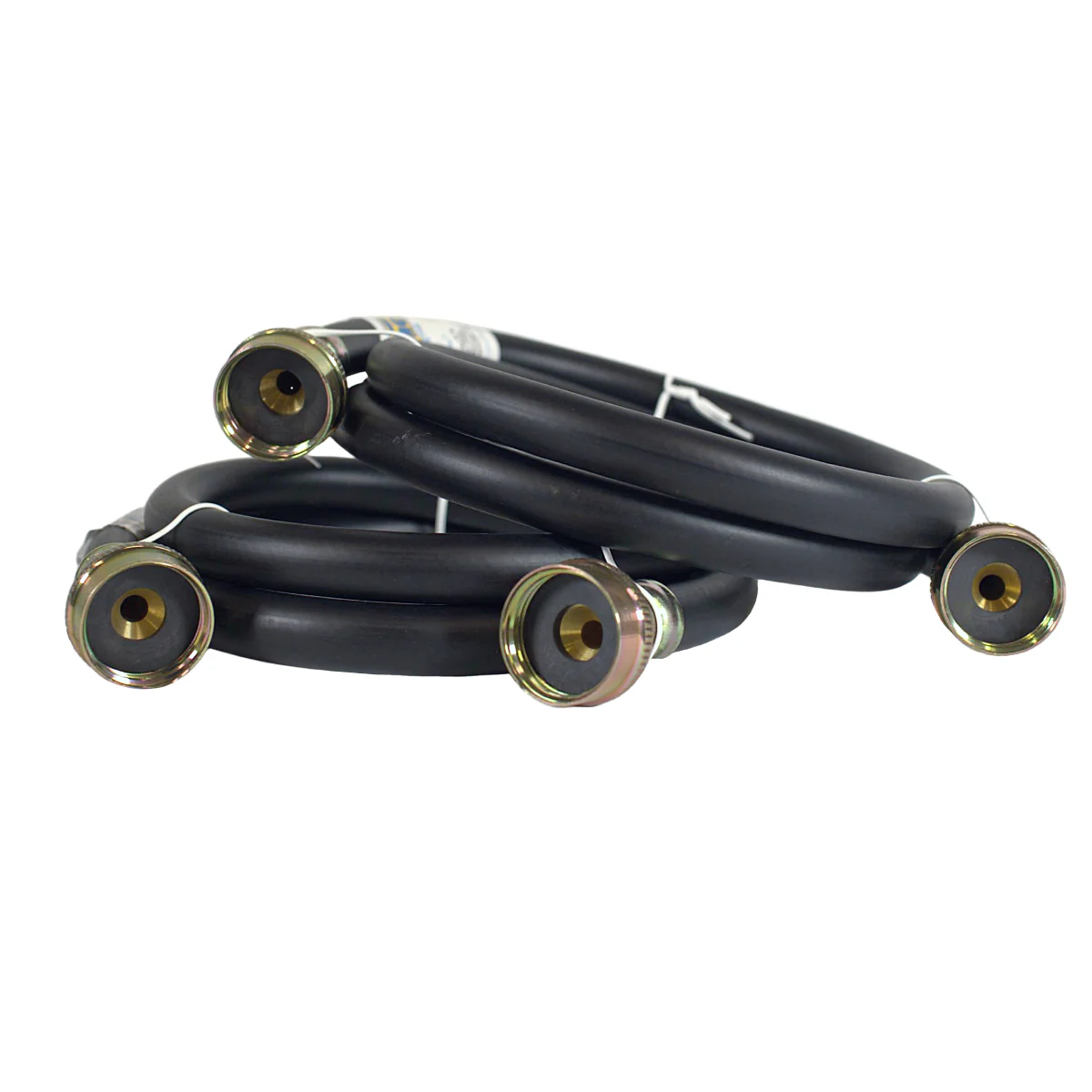 NDA 6' Washer Fill Hose Kit with Washers (Set of 2) - Black
