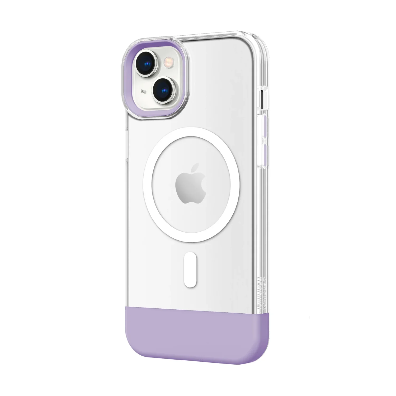 Nimbus9 Ghost 3 MagSafe Case for iPhone 15 Plus - Clear/Purple - Image 3