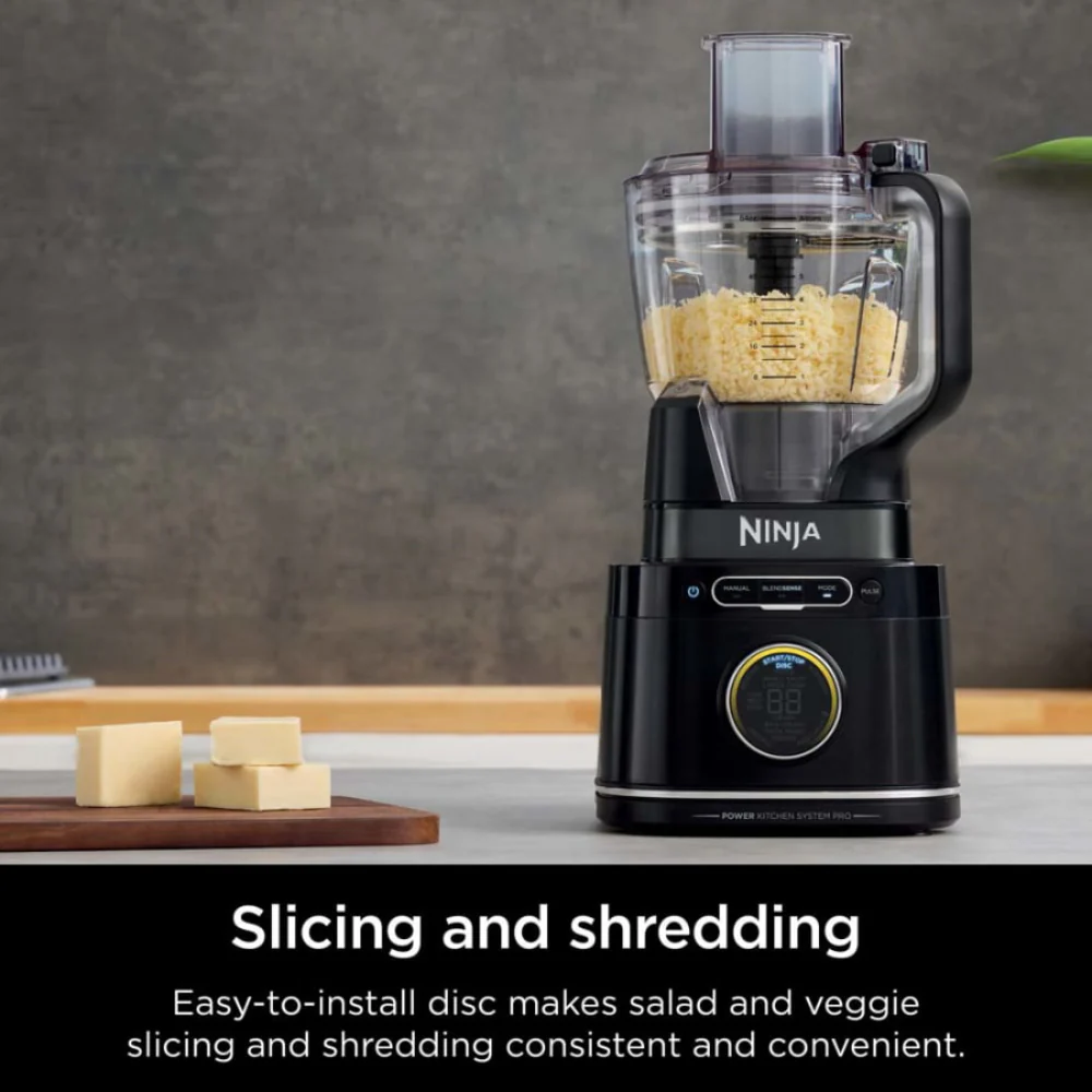 Ninja TB401 Detect Kitchen System Power Blender + Processor Pro with BlendSense Technology - Black - Image 10