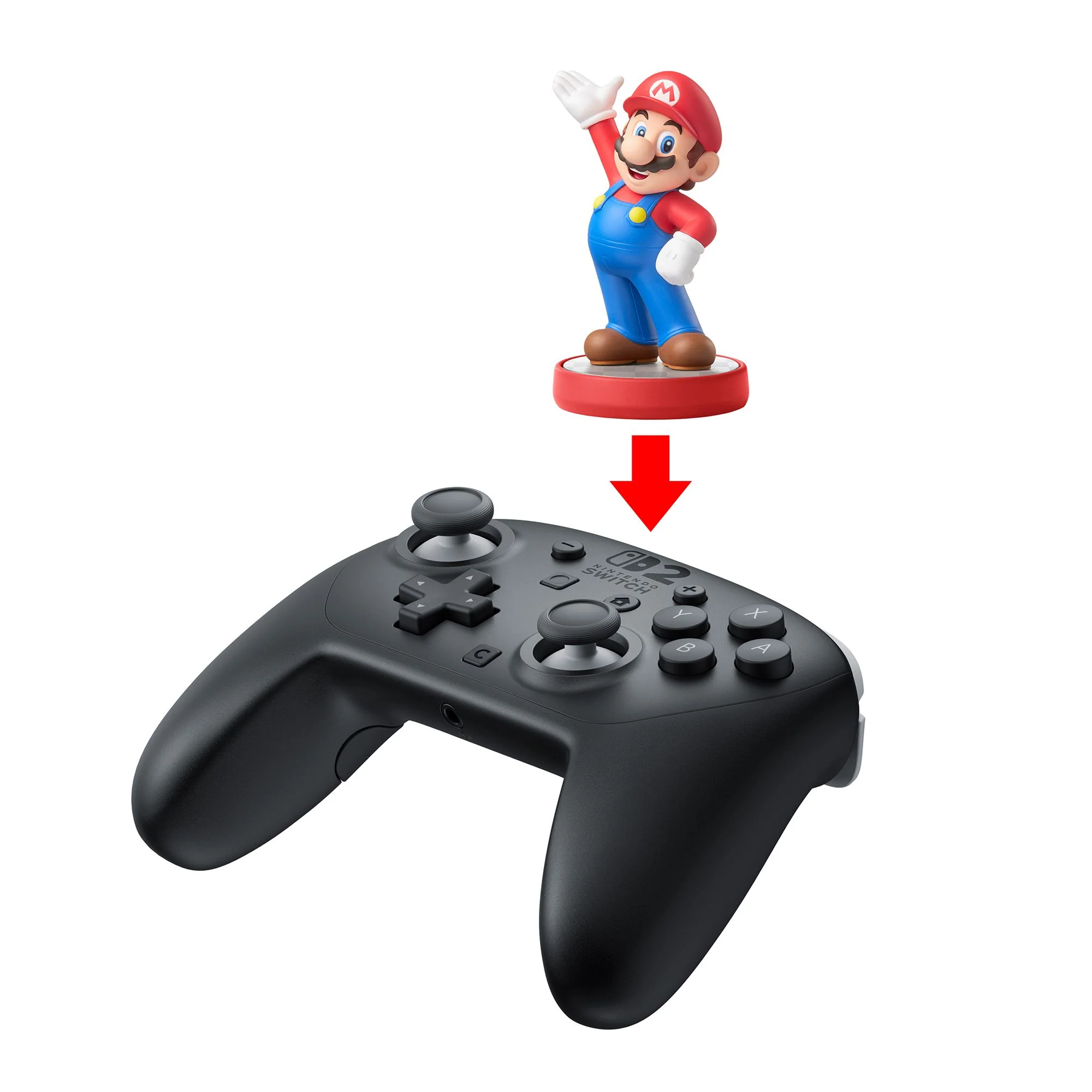 Nintendo Switch 2 Pro Controller - Black/Gray - Image 6