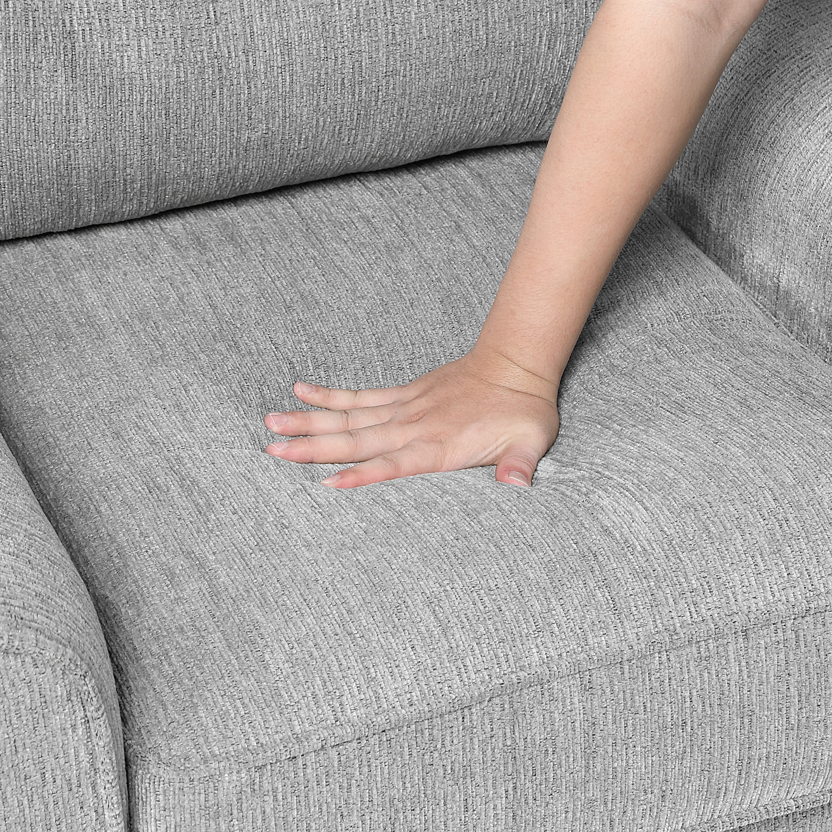 Norma Sofa and Loveseat Set by Homelegance - Gray - Image 10