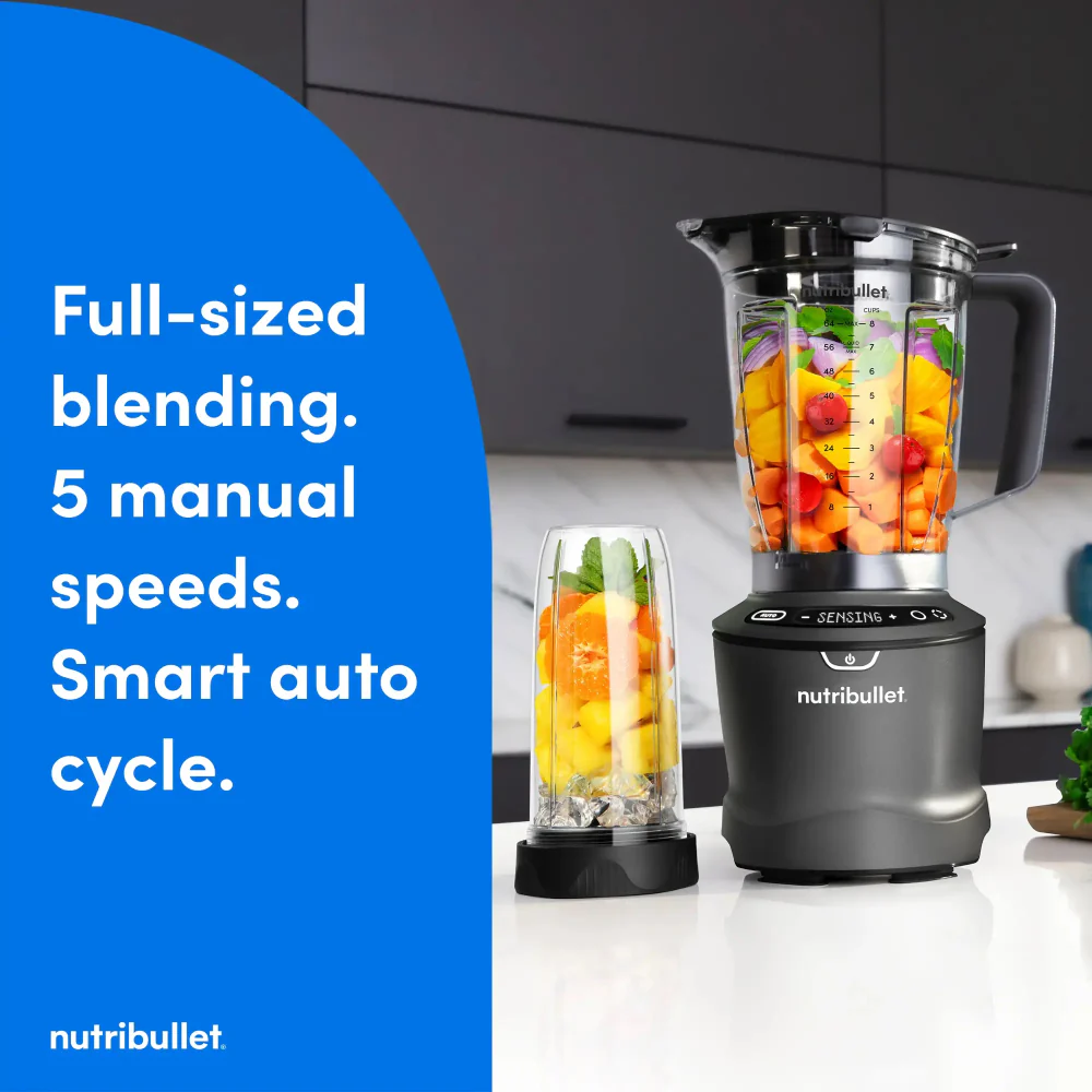 Nutribullet NBF50700 SmartSense Blender Set - Gray - Image 2