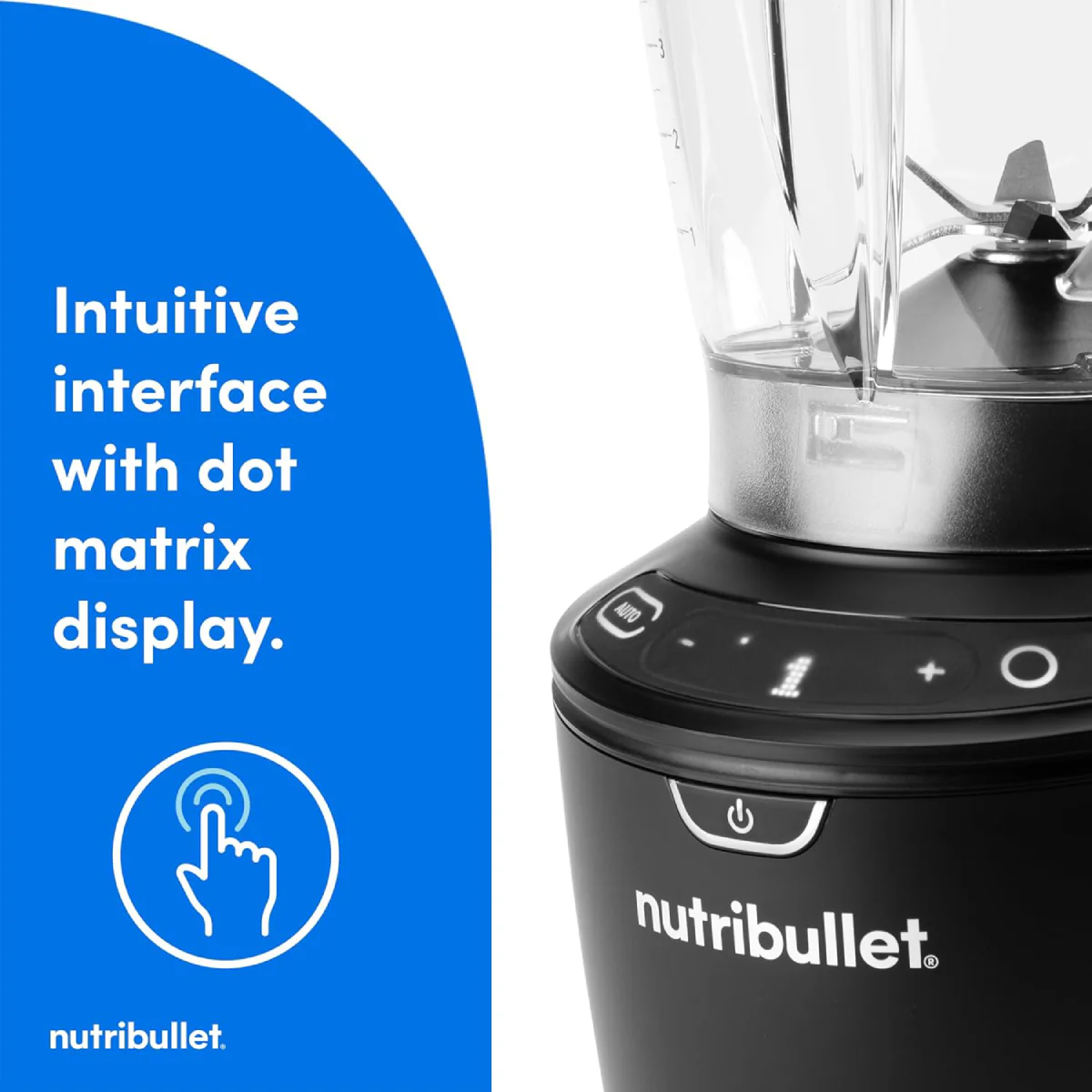 Nutribullet NBF50700AK Smart Sense Blender Set - Matte Black - Image 5