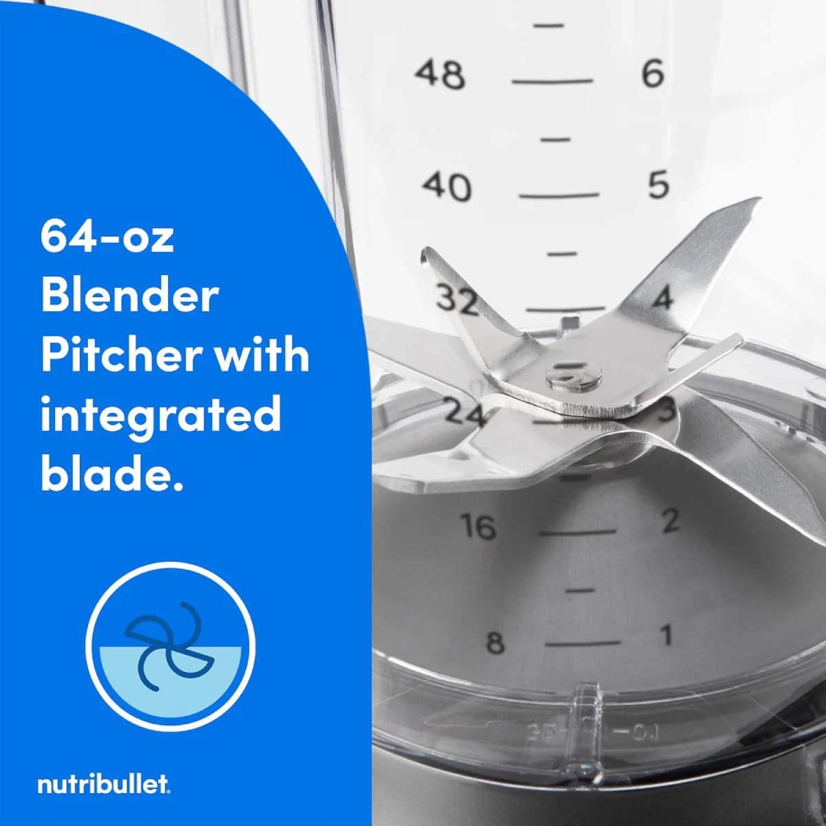 Nutribullet NBF50700AW Smart Sense Blender Set - Matte White - Image 6