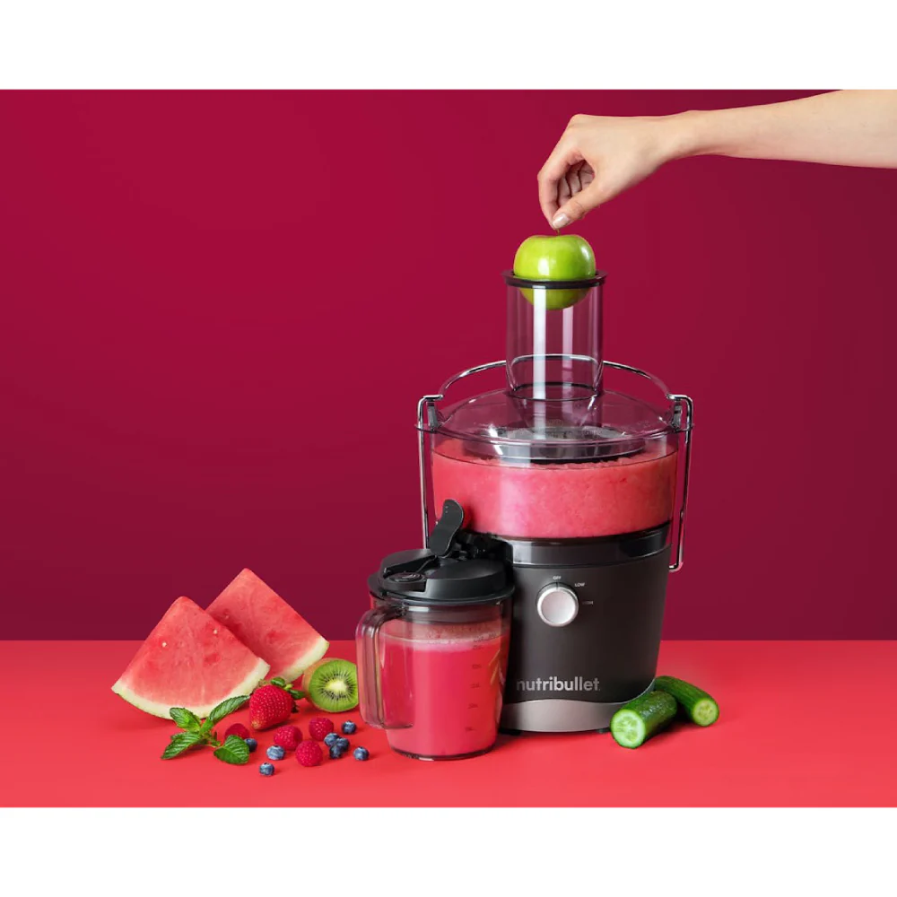 NutriBullet NBJ50100 800 Watt Centrifugal Juicer - Gray - Image 9