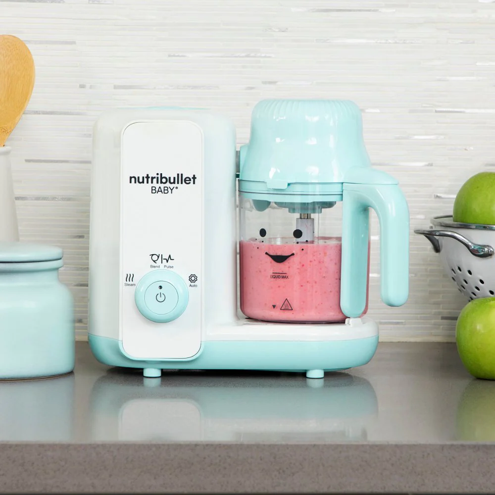 NutriBullet NBY50200 Baby Steam and Blend Food Processor - White/Blue - Image 7