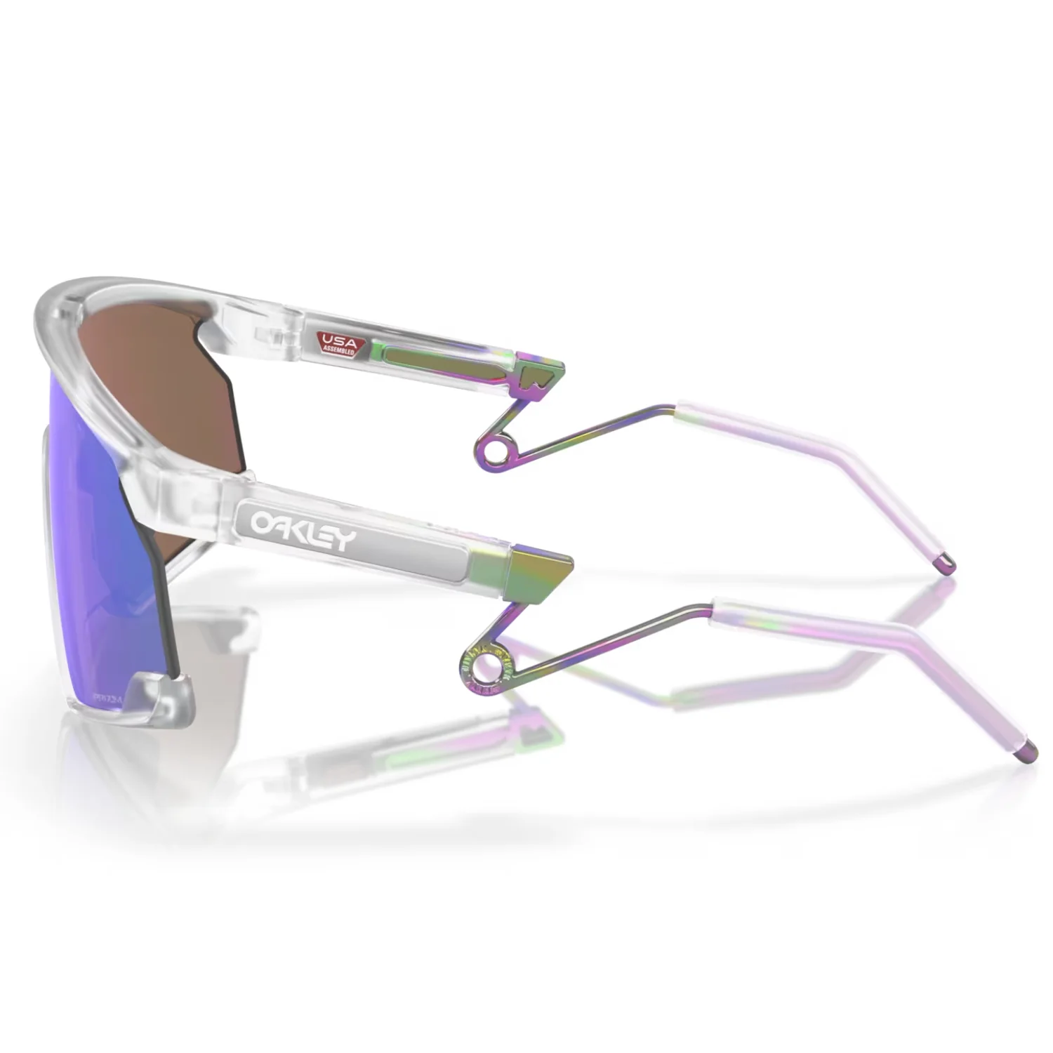 Oakley BXTR Metal Men's OO9237923702 Shield Prizm Sunglasses - Image 3
