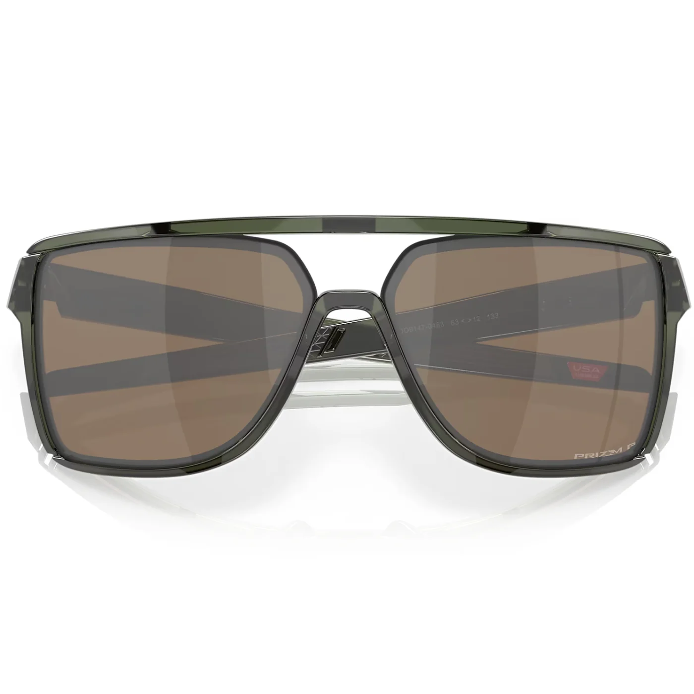 Oakley Castel Men's OO9147 Rectangle Prizm Polarized Sunglasses - Image 2