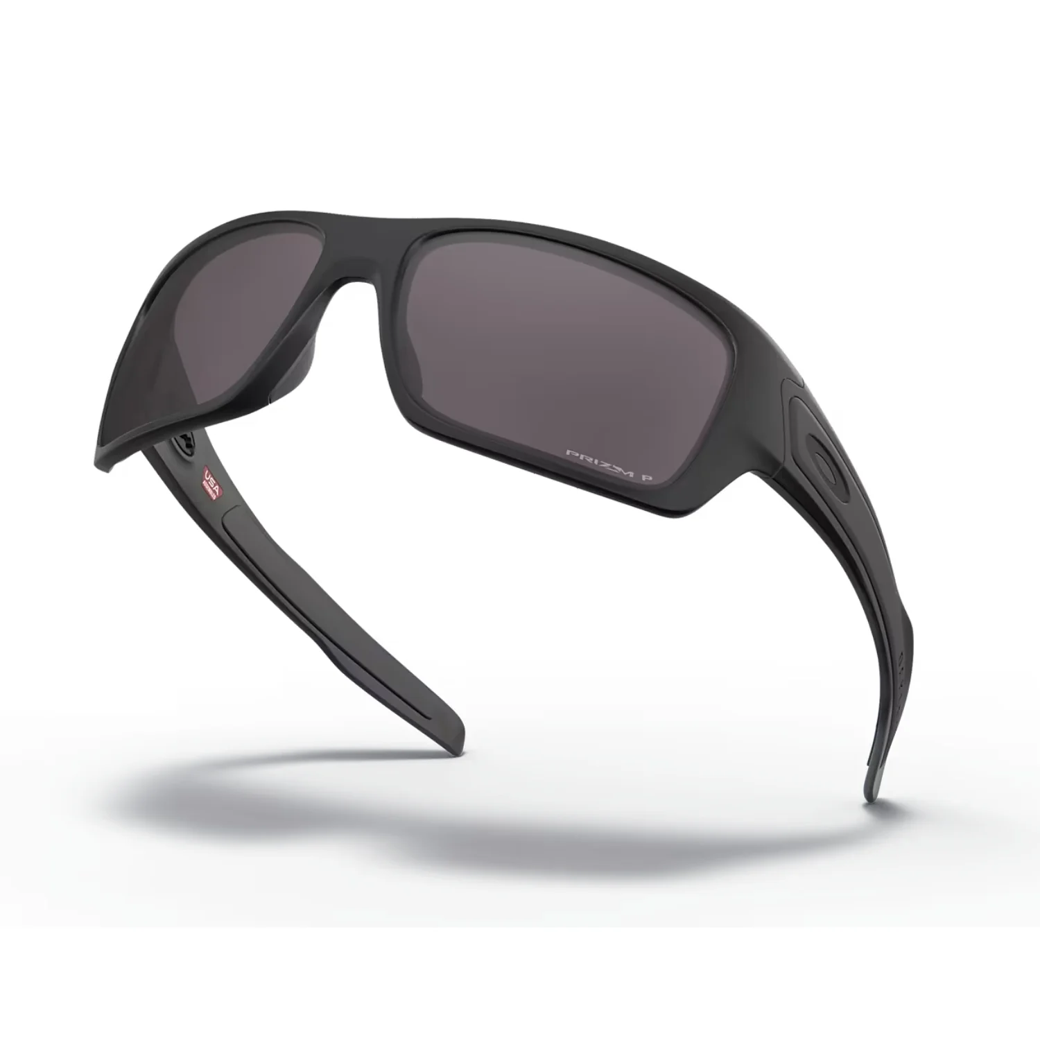 Oakley Turbine Men's Rectangle Sunglasses, Prizm Gray Polarized - Image 4