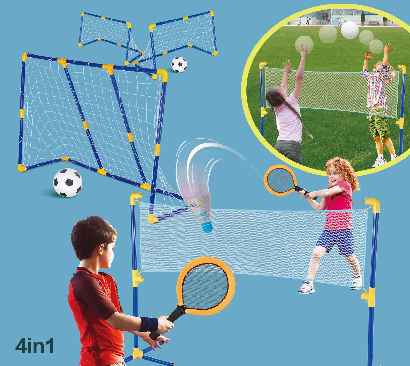 Ocean Toys 3-in-1 Sporting Toys - Image 2