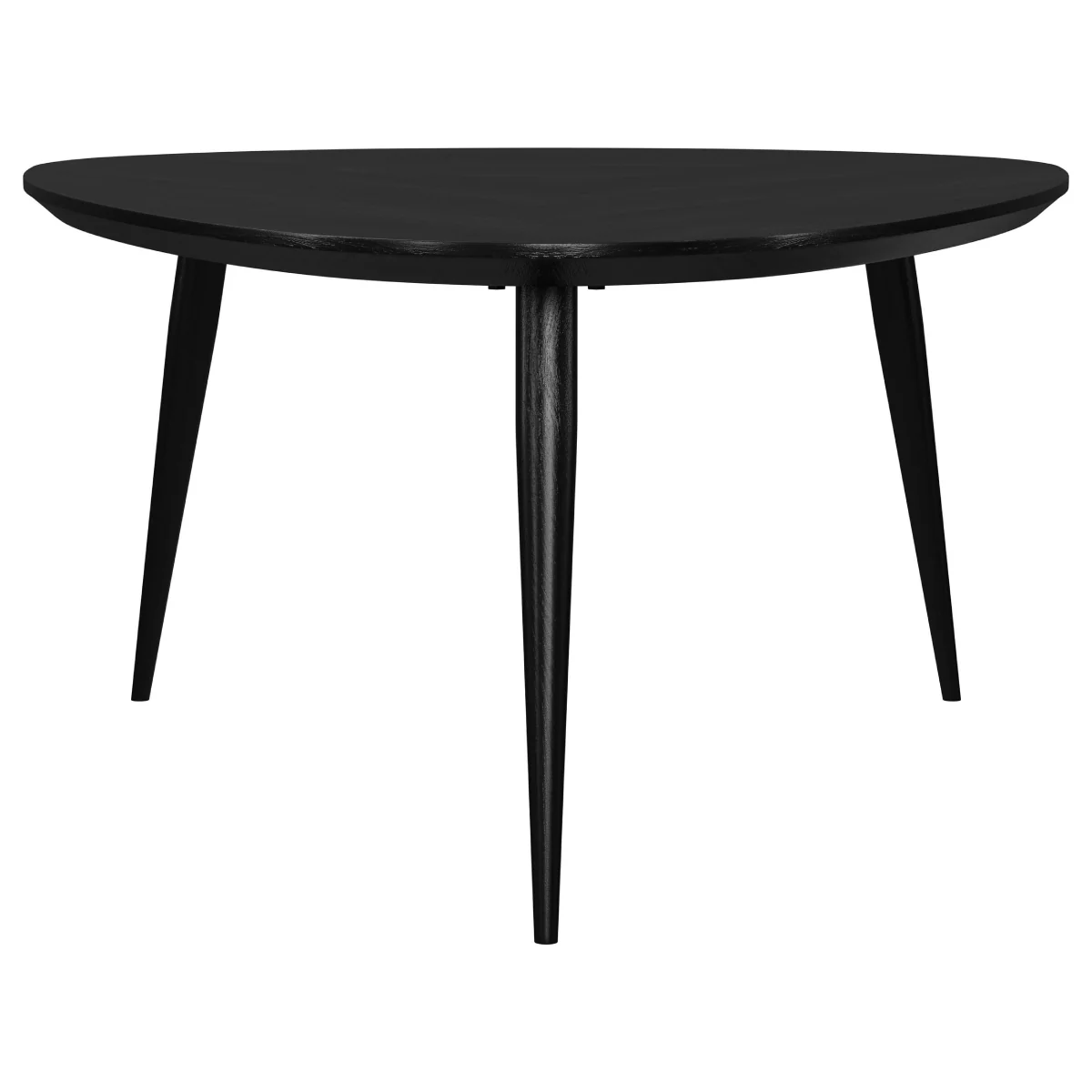 Odessa 39" Triangular Coffee Table by Coaster - Black - Image 2