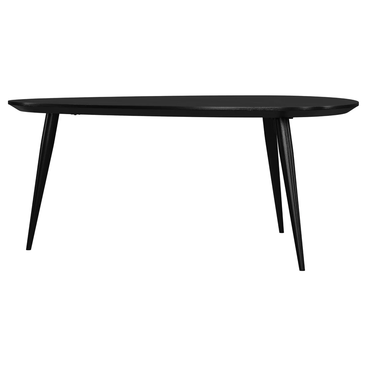 Odessa 39" Triangular Coffee Table by Coaster - Black - Image 3